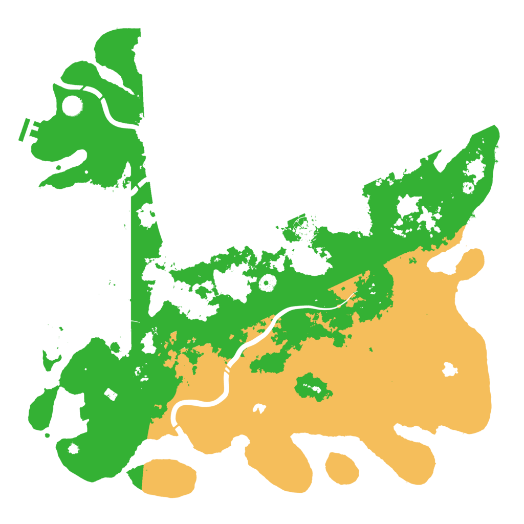 Biome Rust Map: Procedural Map, Size: 4500, Seed: 438859006