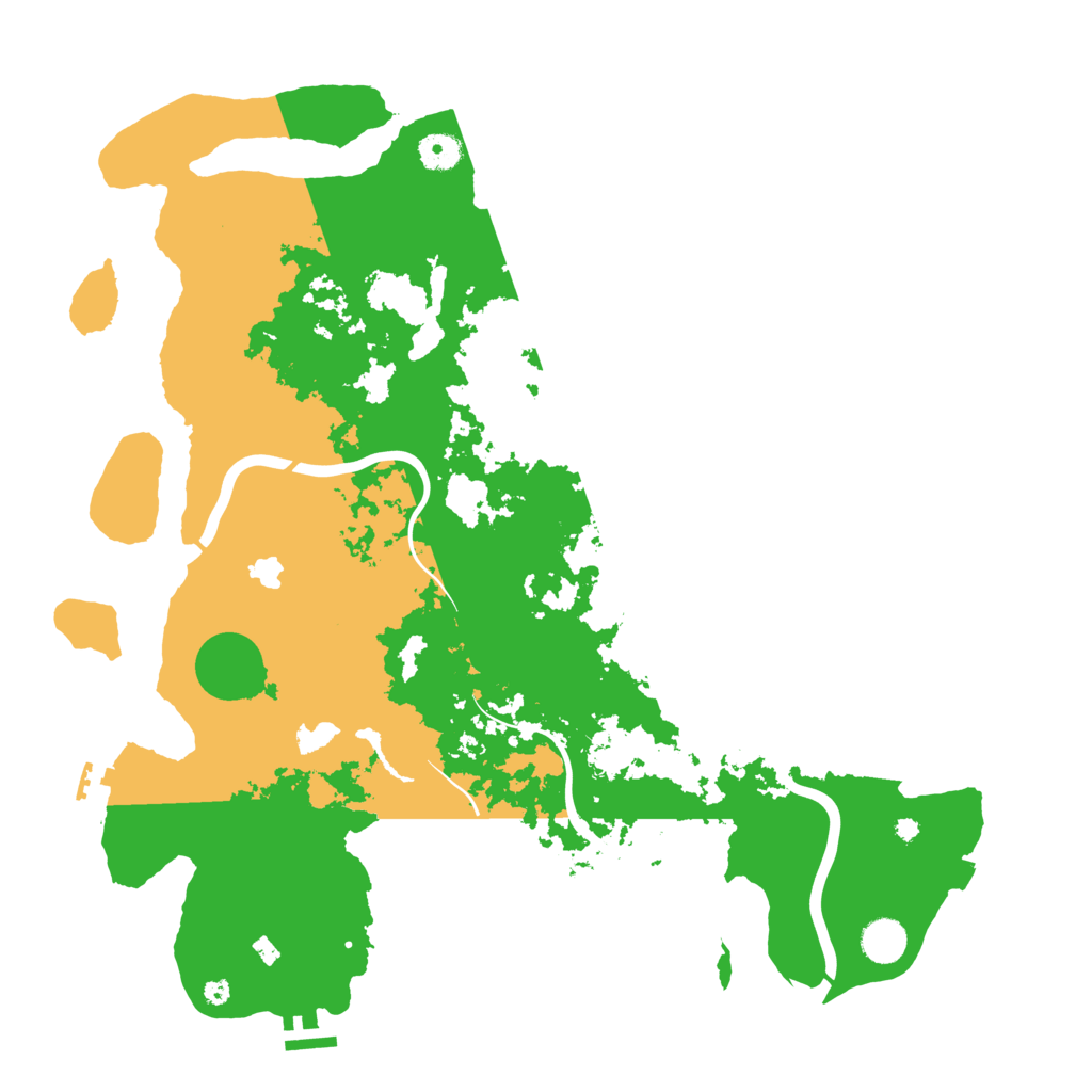 Biome Rust Map: Procedural Map, Size: 4250, Seed: 2079233502