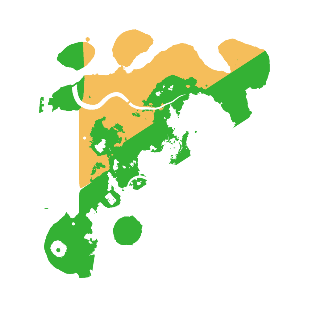 Biome Rust Map: Procedural Map, Size: 3000, Seed: 17895