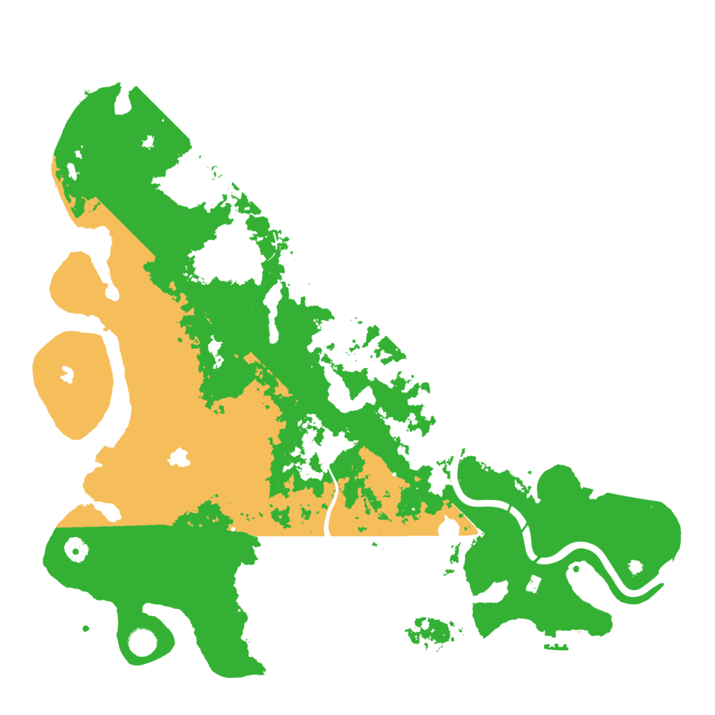 Biome Rust Map: Procedural Map, Size: 4500, Seed: 623557159