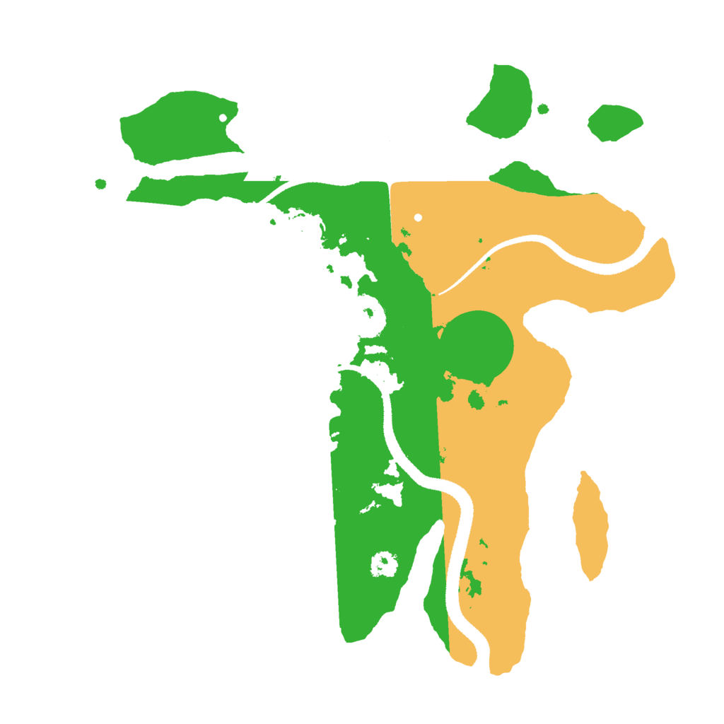 Biome Rust Map: Procedural Map, Size: 2700, Seed: 1763553685