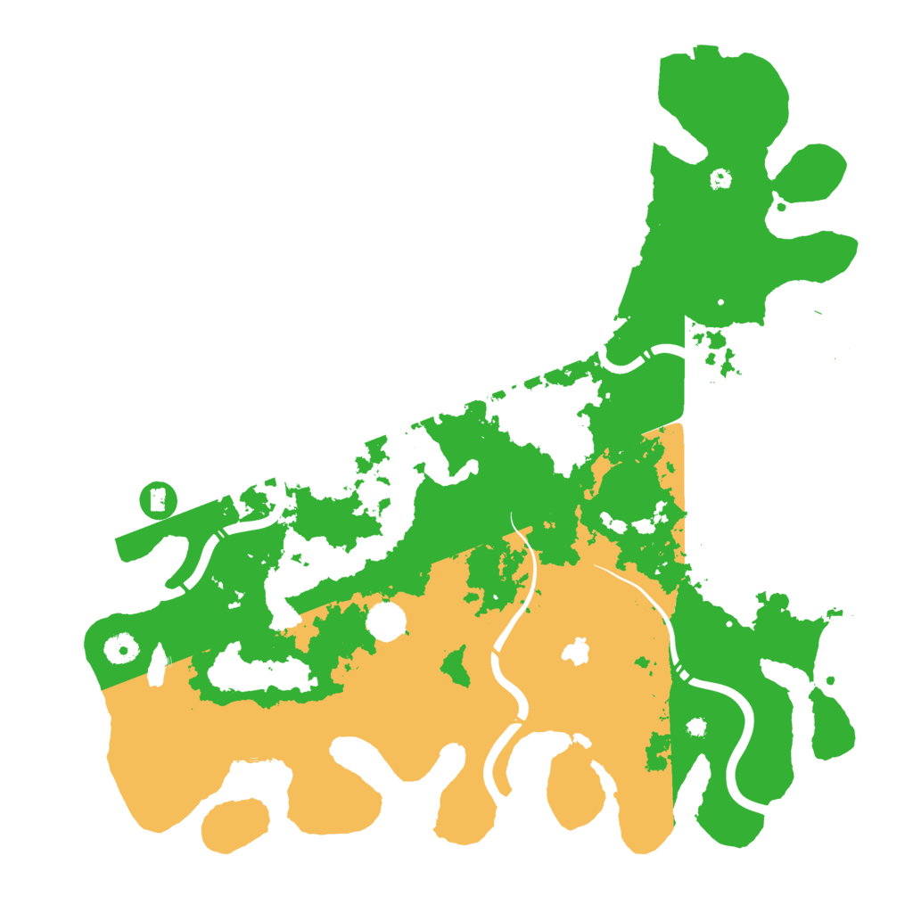 Biome Rust Map: Procedural Map, Size: 4250, Seed: 2024427462
