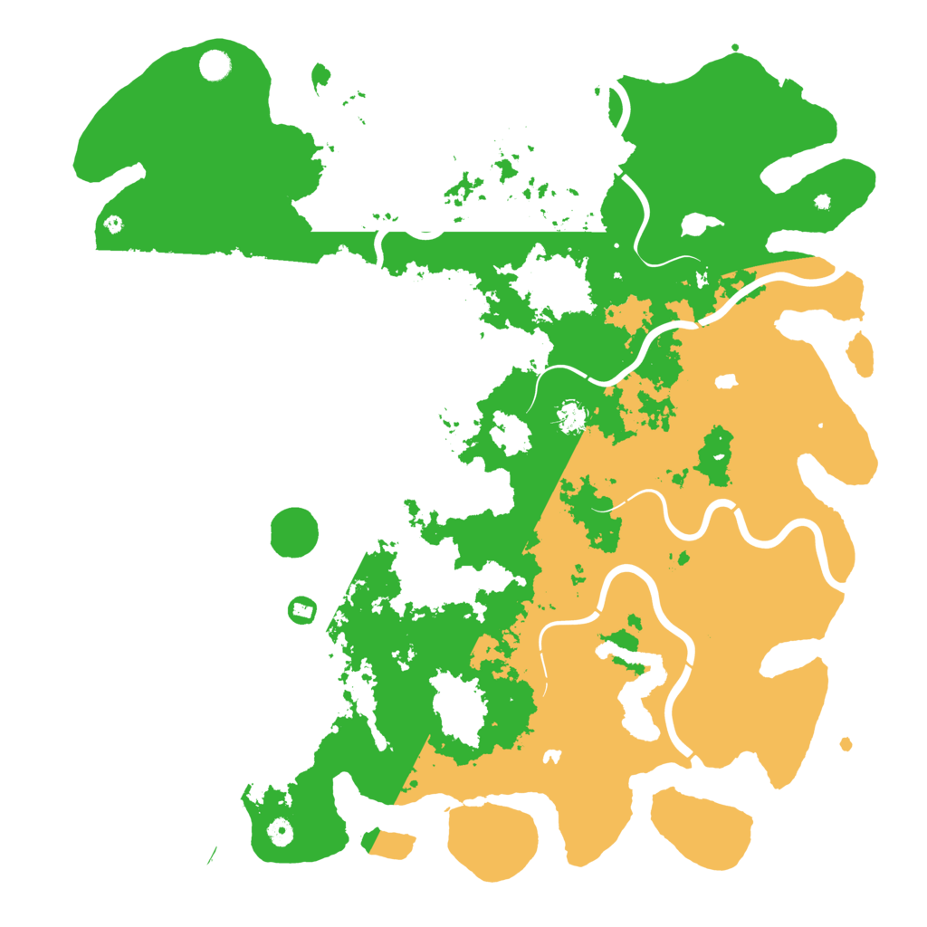 Biome Rust Map: Procedural Map, Size: 5250, Seed: 1770472306