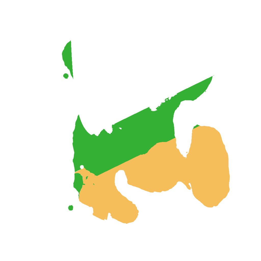 Biome Rust Map: Procedural Map, Size: 2000, Seed: 17360