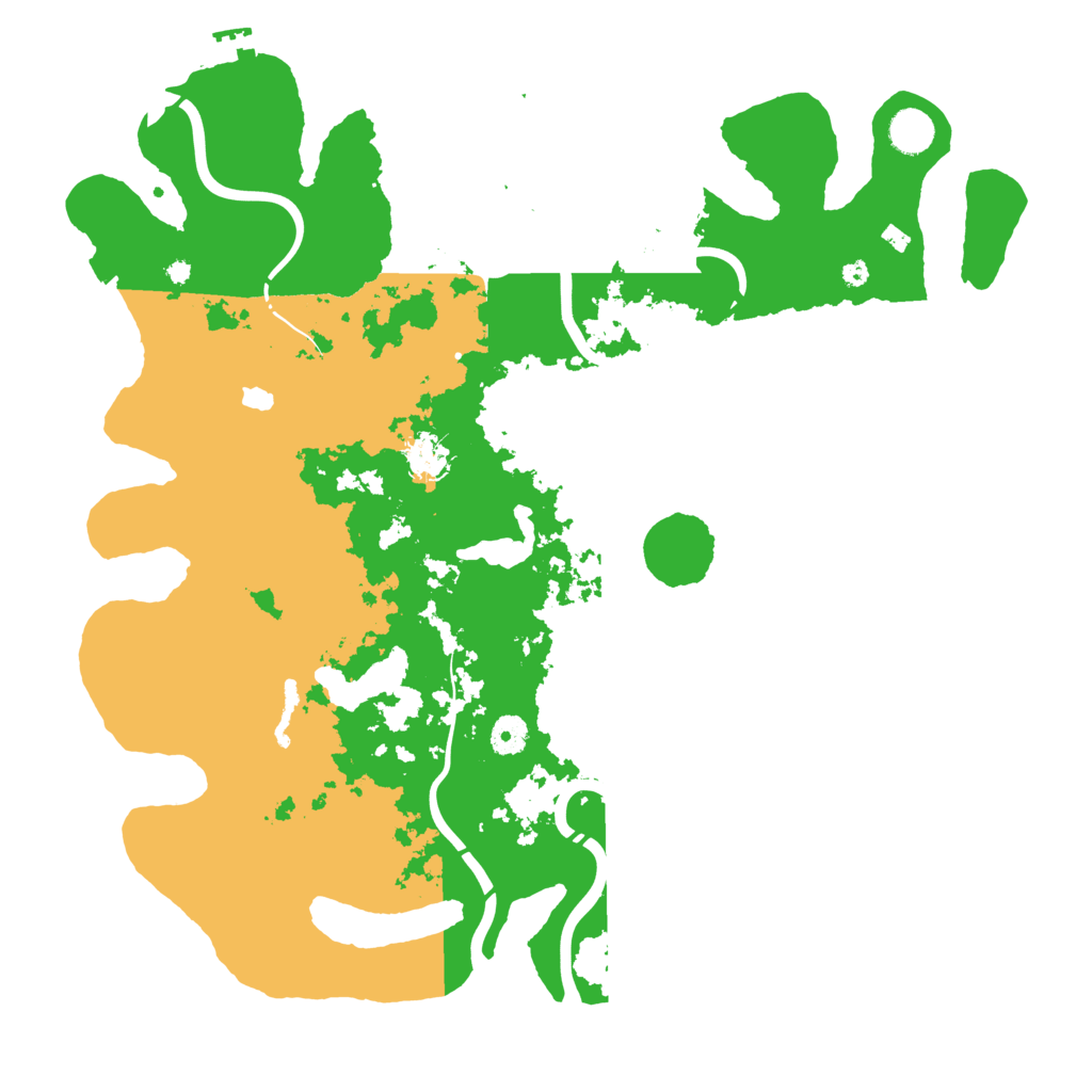 Biome Rust Map: Procedural Map, Size: 4250, Seed: 372674640