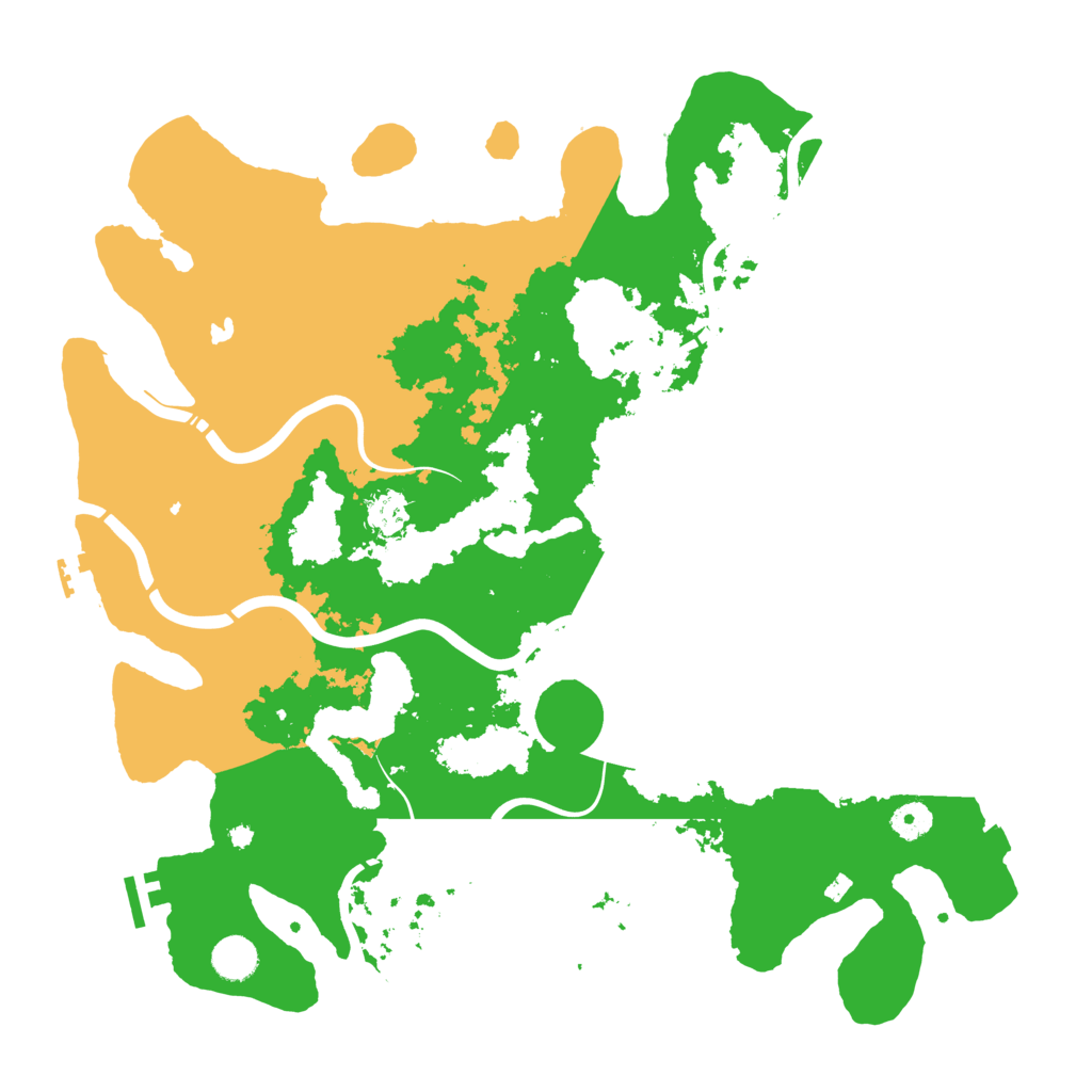 Biome Rust Map: Procedural Map, Size: 4250, Seed: 265235553