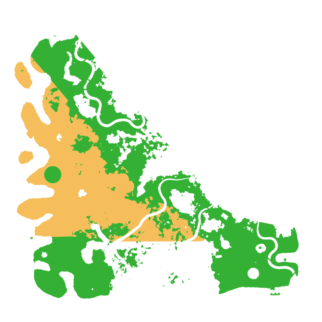 Biome Rust Map: Procedural Map, Size: 5000, Seed: 58932478