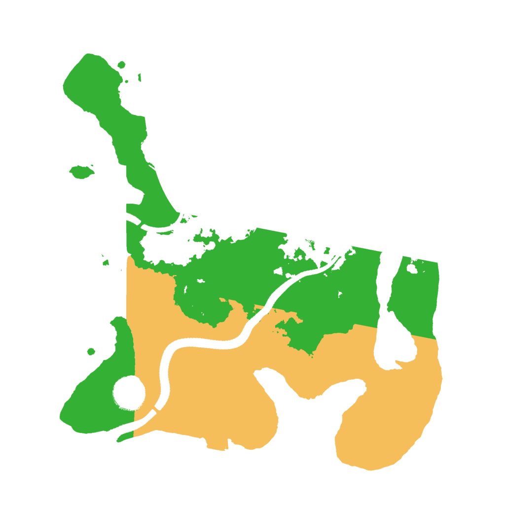 Biome Rust Map: Procedural Map, Size: 2750, Seed: 31235546