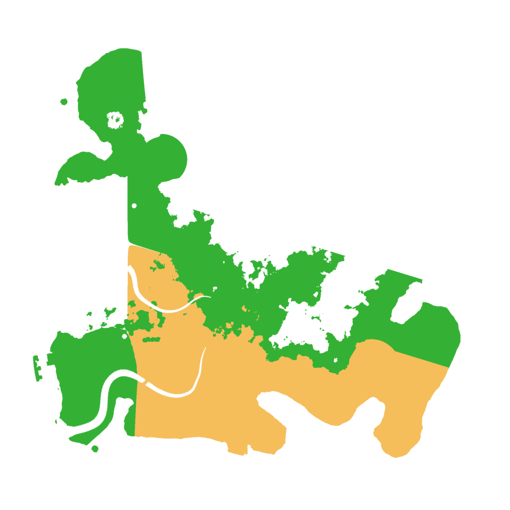 Biome Rust Map: Procedural Map, Size: 3000, Seed: 1829116081