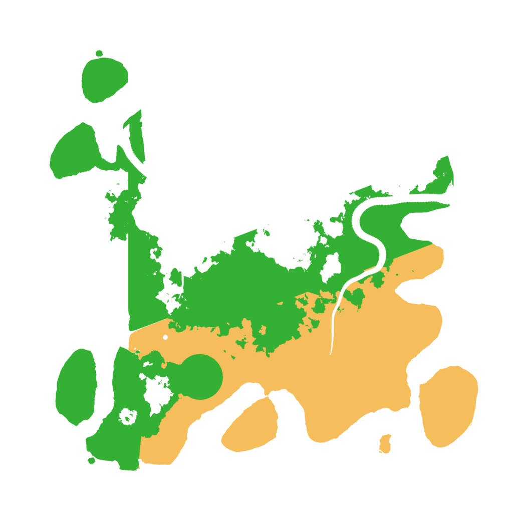 Biome Rust Map: Procedural Map, Size: 3000, Seed: 825512406