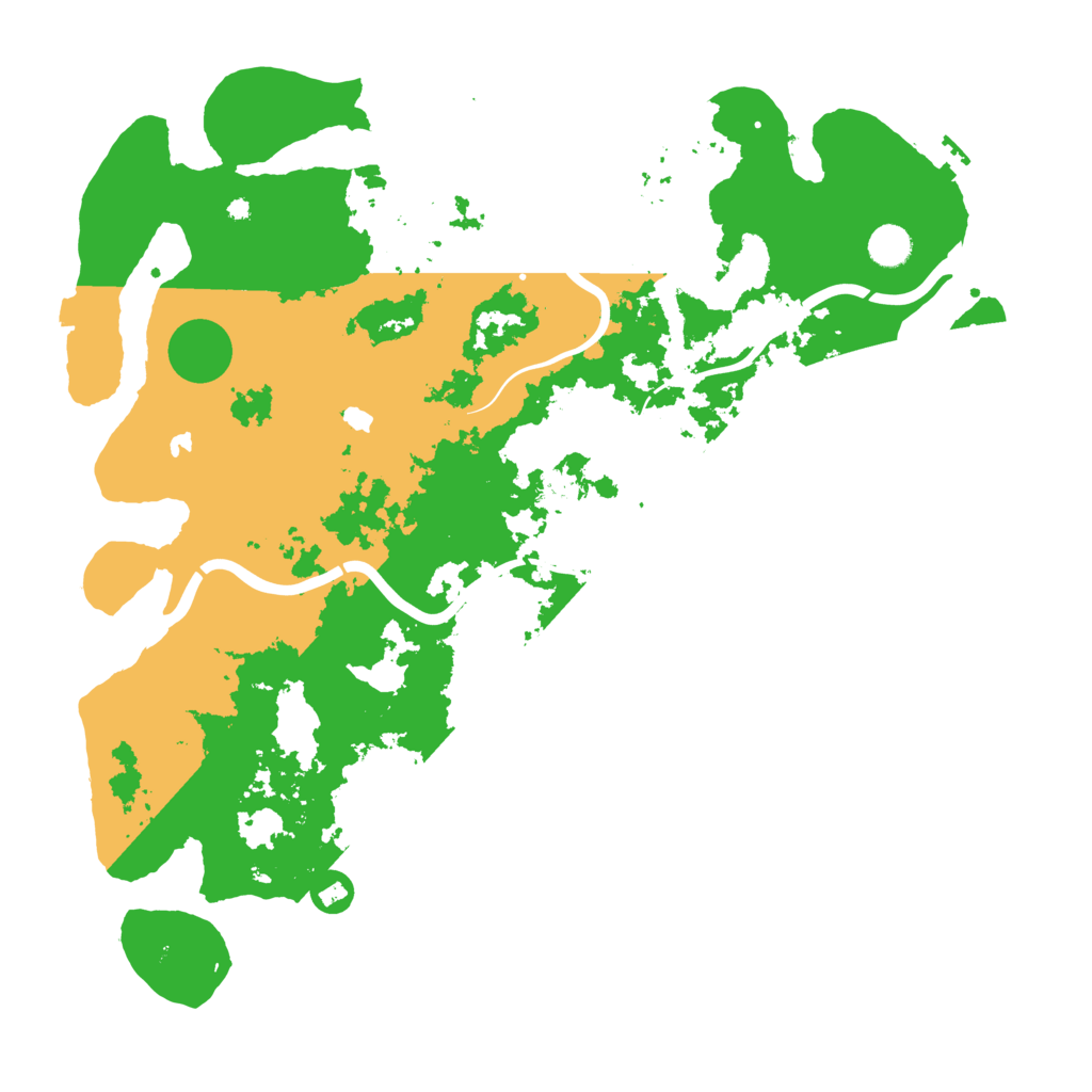 Biome Rust Map: Procedural Map, Size: 4500, Seed: 7349821