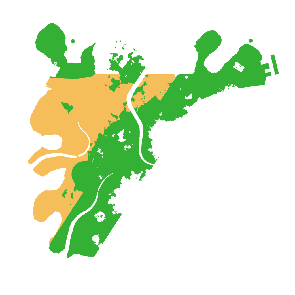 Biome Rust Map: Procedural Map, Size: 3000, Seed: 1732334333