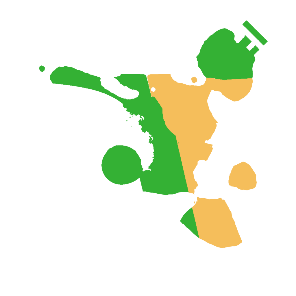 Biome Rust Map: Procedural Map, Size: 2000, Seed: 604618510