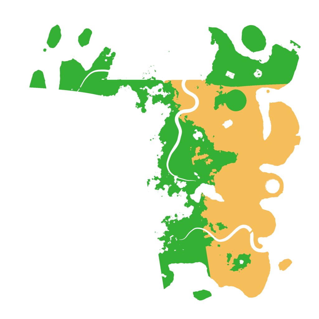 Biome Rust Map: Procedural Map, Size: 4000, Seed: 16297435