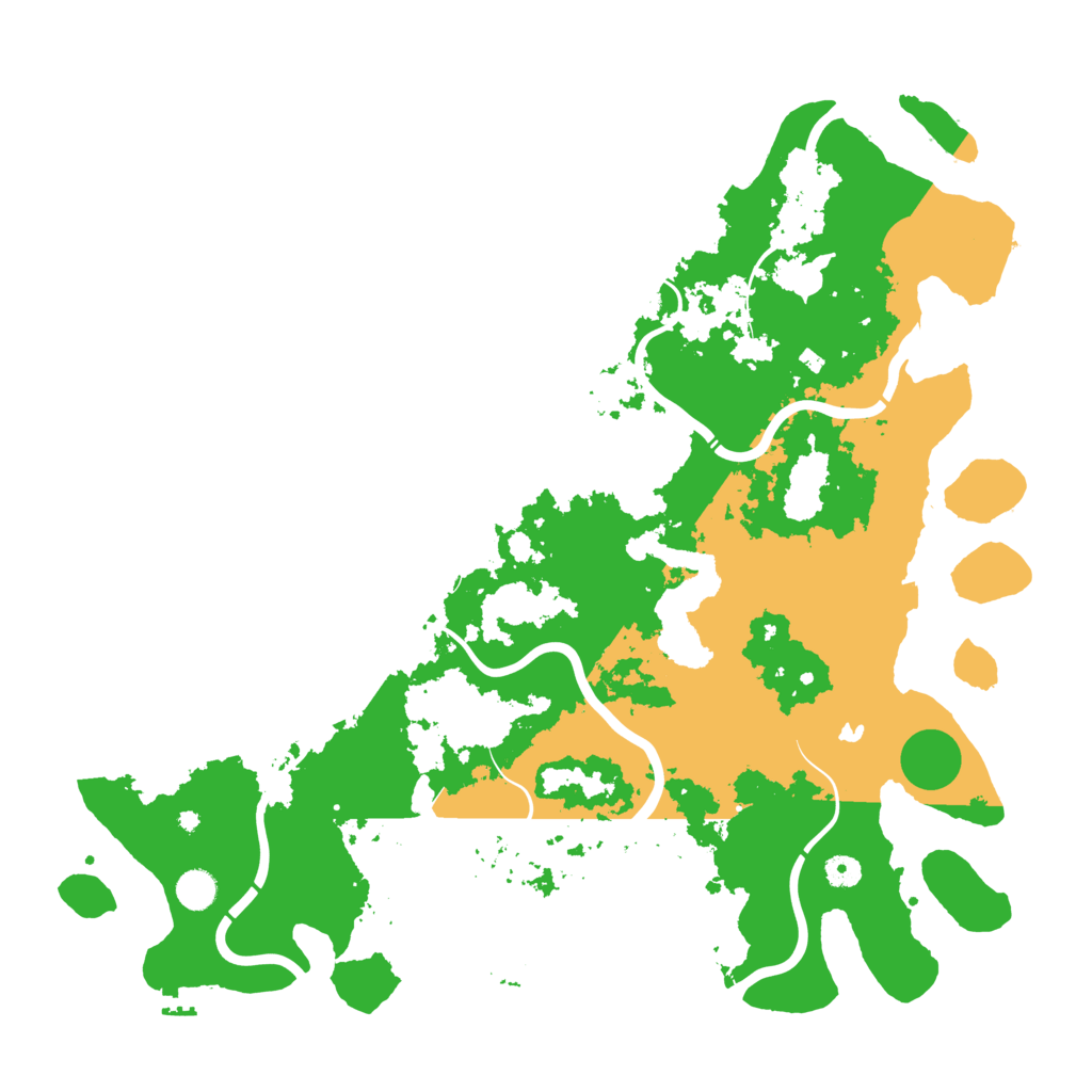 Biome Rust Map: Procedural Map, Size: 4750, Seed: 7463743