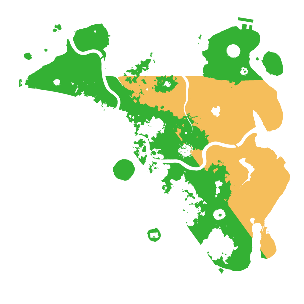 Biome Rust Map: Procedural Map, Size: 4000, Seed: 1606642567