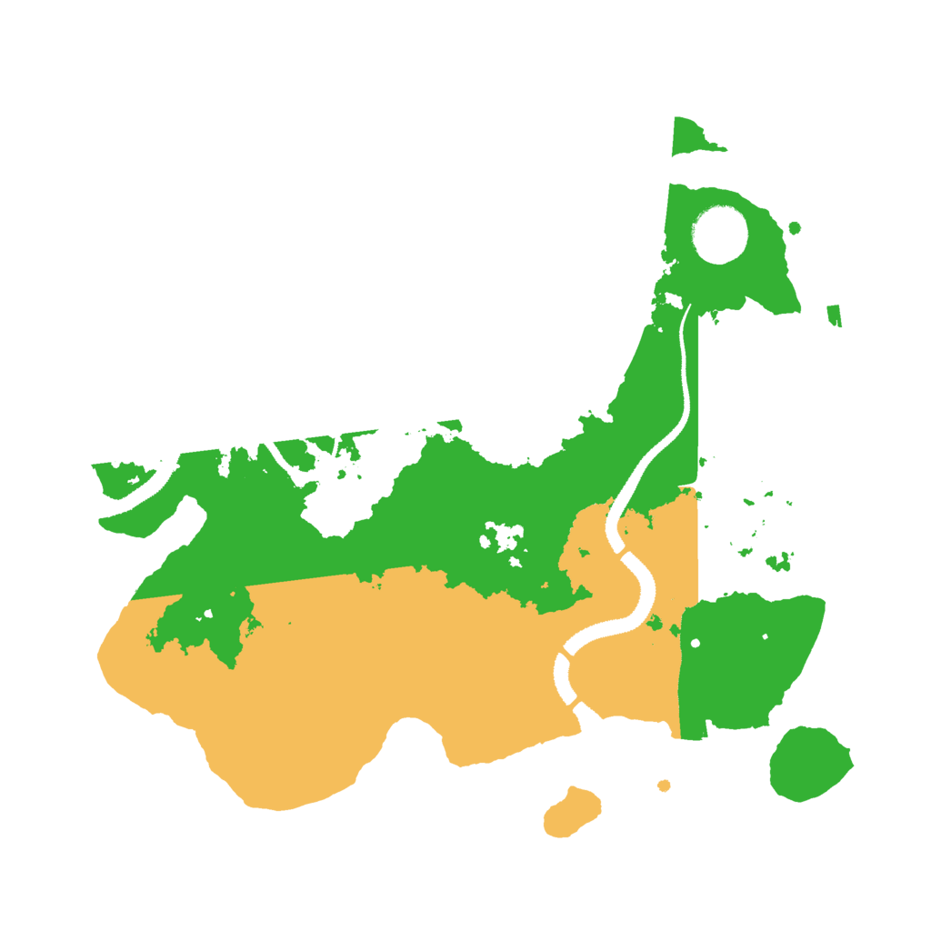 Biome Rust Map: Procedural Map, Size: 3000, Seed: 362236723