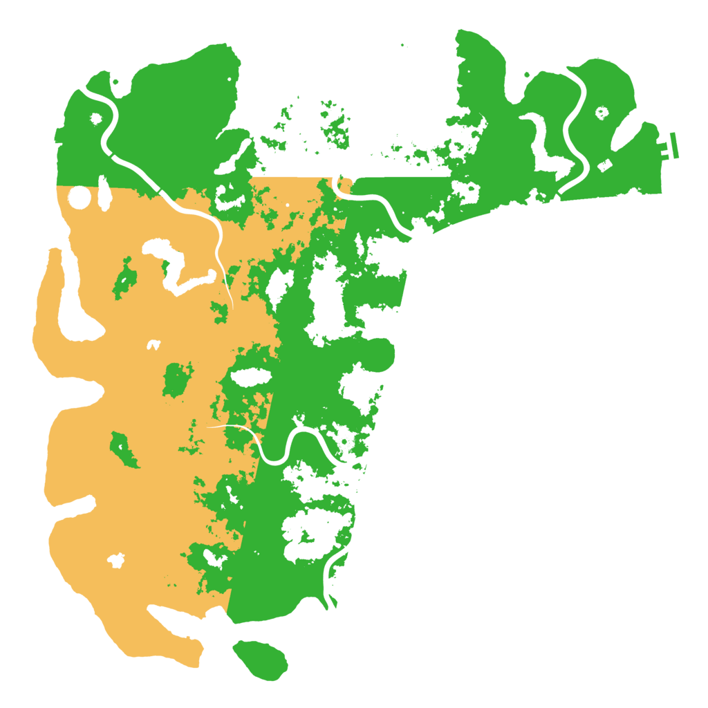 Biome Rust Map: Procedural Map, Size: 5500, Seed: 1493158808