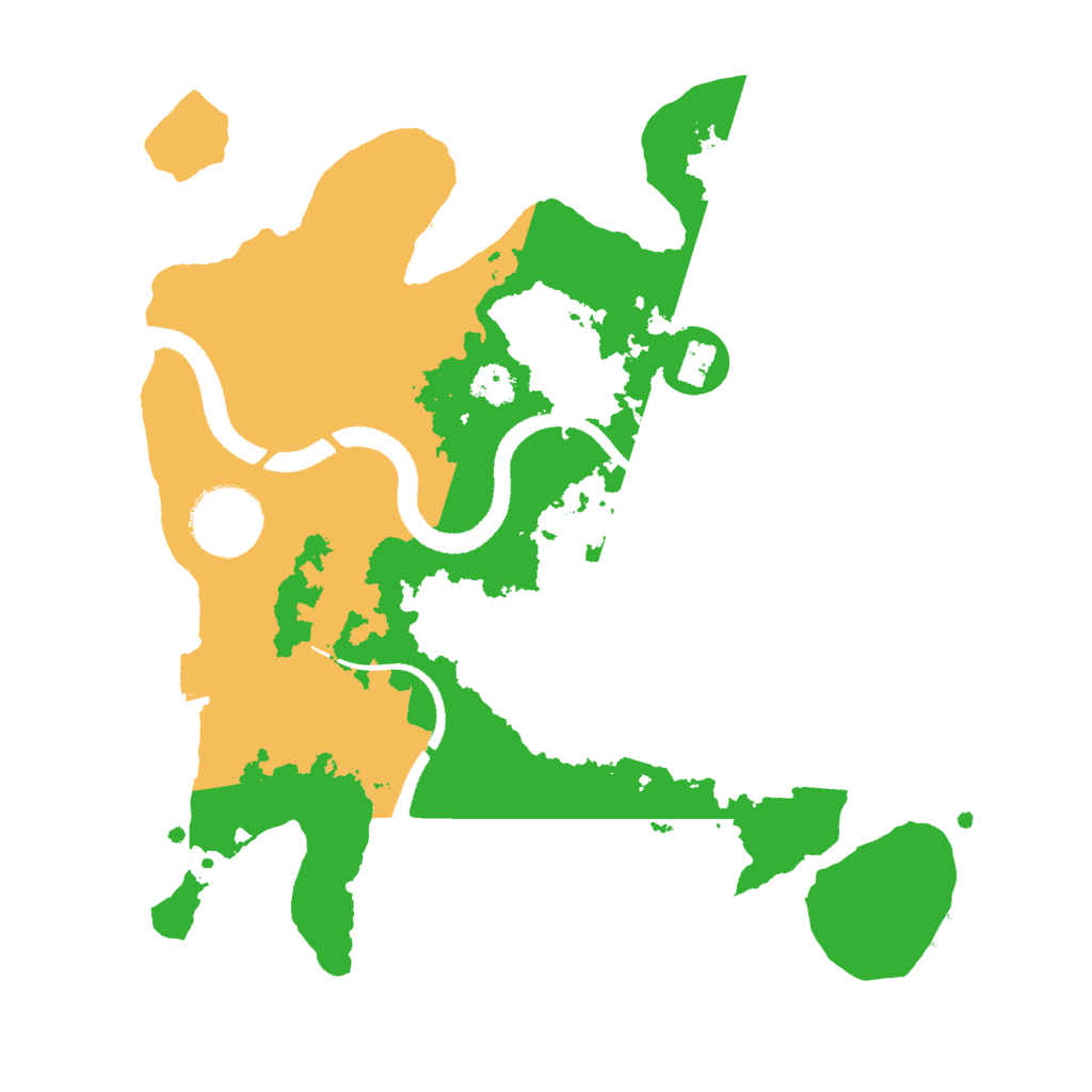 Biome Rust Map: Procedural Map, Size: 2700, Seed: 86258246