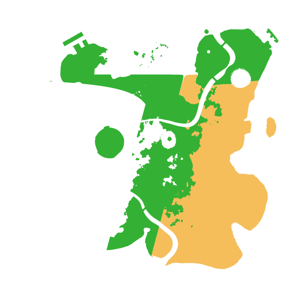 Biome Rust Map: Procedural Map, Size: 2750, Seed: 379718501