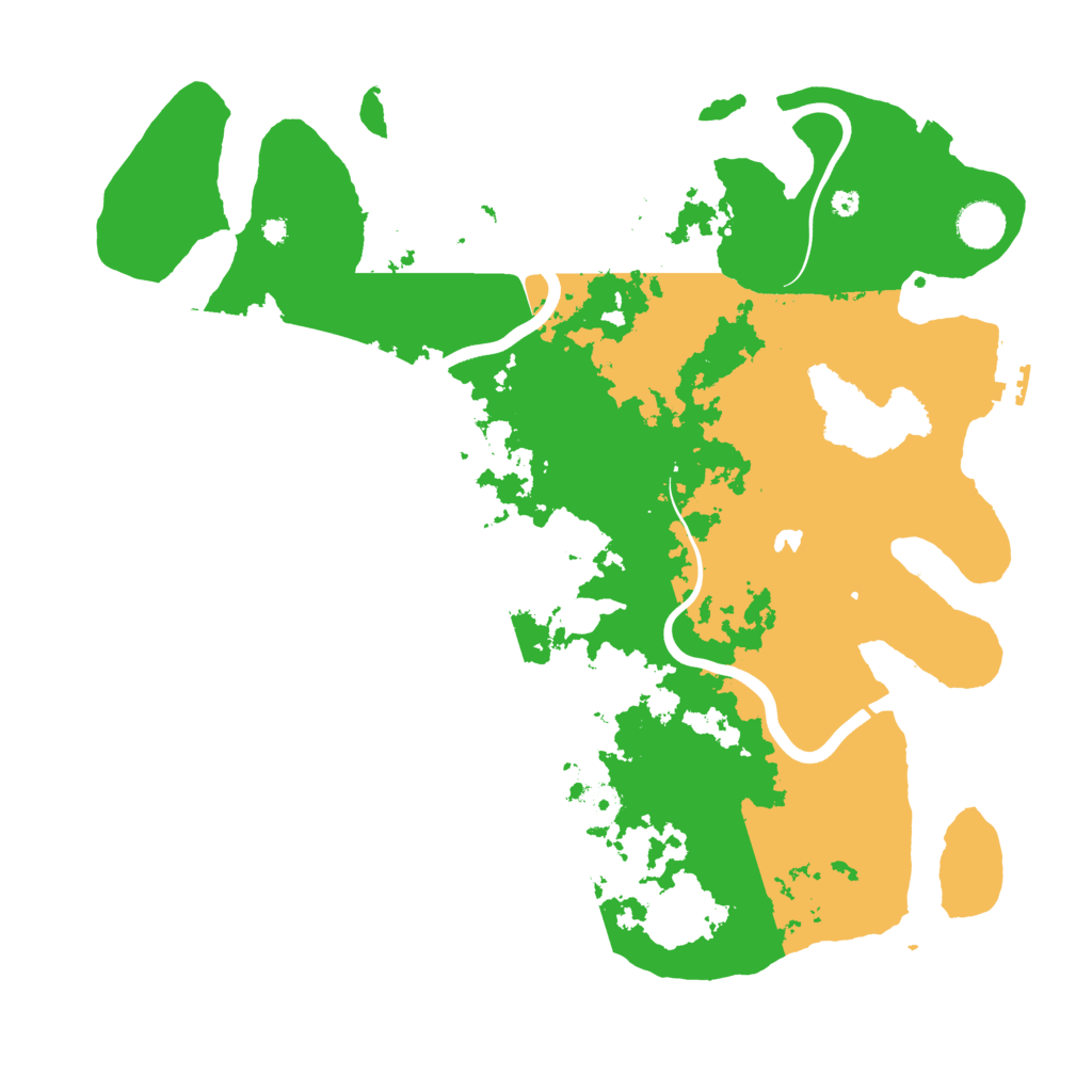 Biome Rust Map: Procedural Map, Size: 4000, Seed: 2077904056
