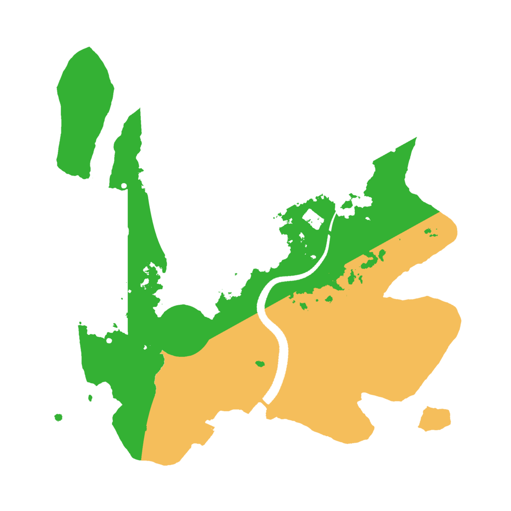 Biome Rust Map: Procedural Map, Size: 2700, Seed: 1763640095