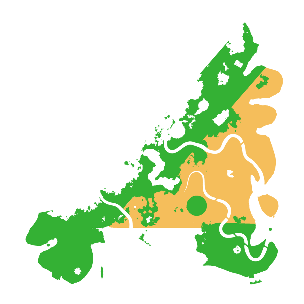 Biome Rust Map: Procedural Map, Size: 4000, Seed: 7534