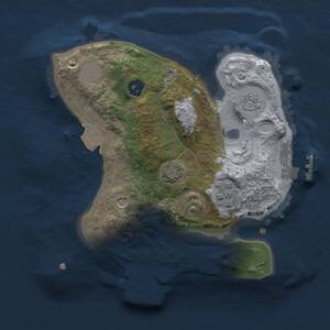 Thumbnail Rust Map: Procedural Map, Size: 2000, Seed: 1939700648, 7 Monuments