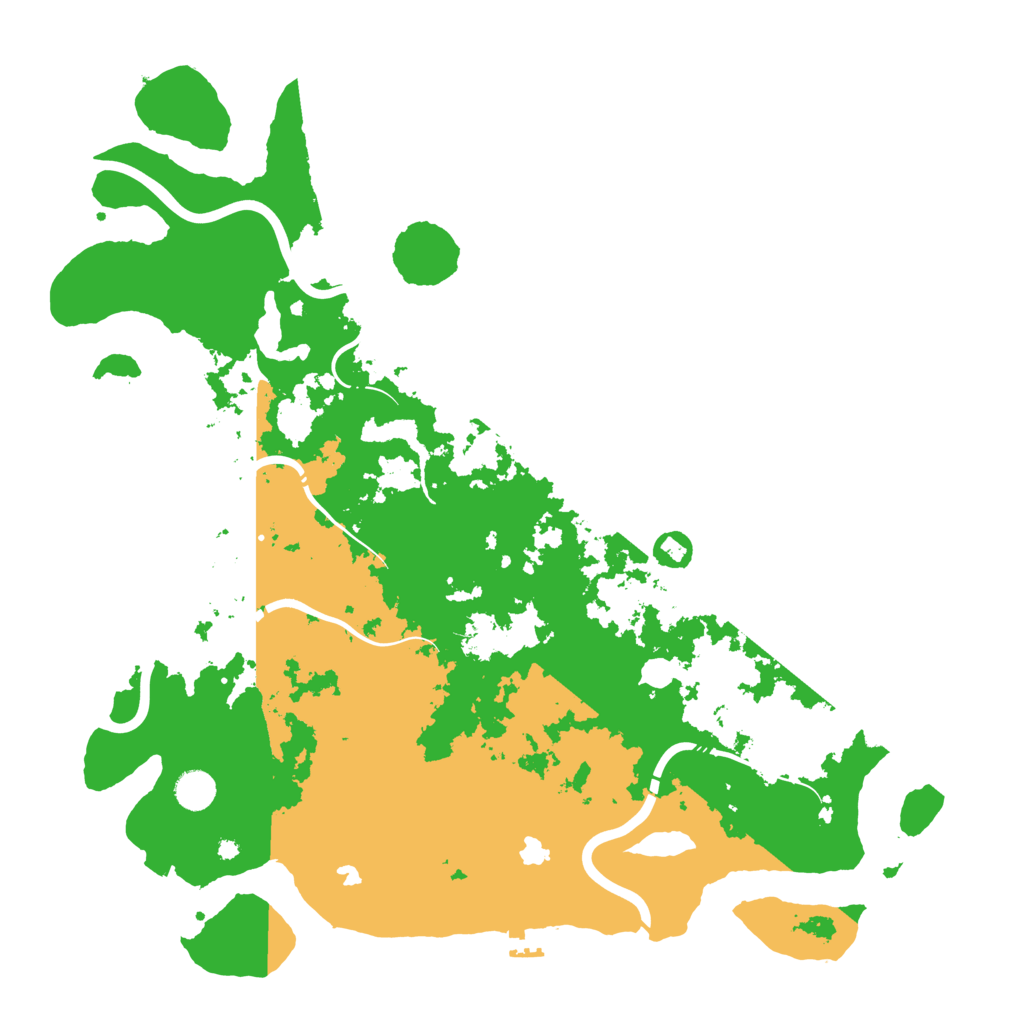 Biome Rust Map: Procedural Map, Size: 4500, Seed: 225548847