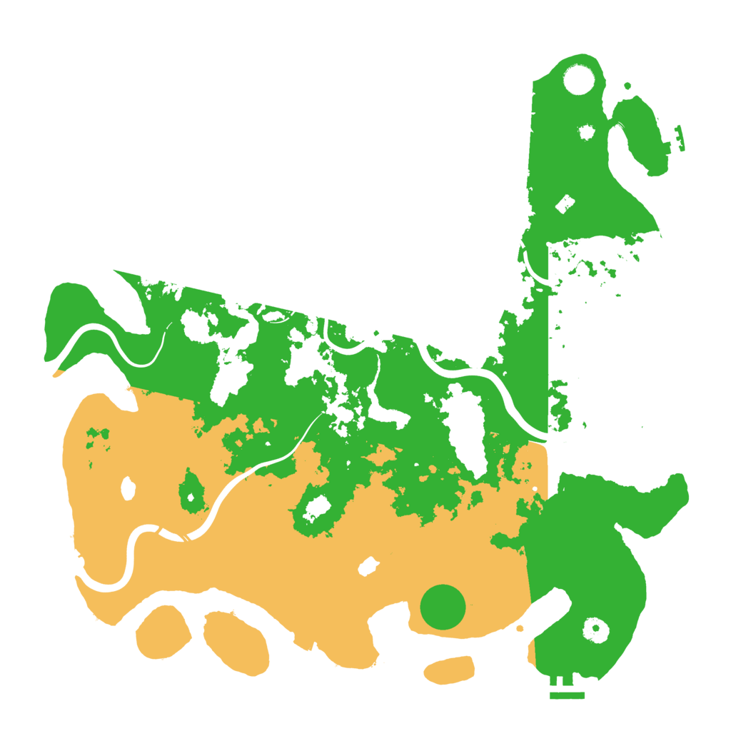 Biome Rust Map: Procedural Map, Size: 4250, Seed: 686211776