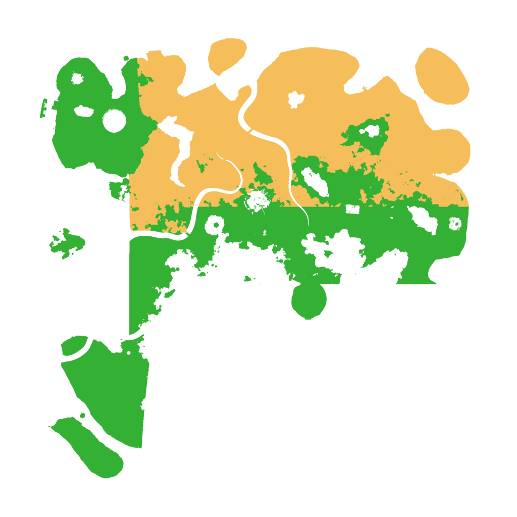 Biome Rust Map: Procedural Map, Size: 4000, Seed: 83763637