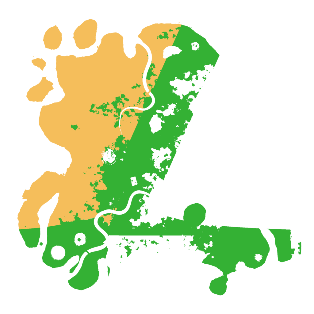 Biome Rust Map: Procedural Map, Size: 3850, Seed: 488072737