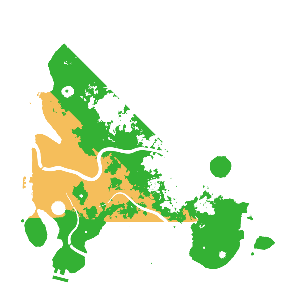 Biome Rust Map: Procedural Map, Size: 3750, Seed: 79897285
