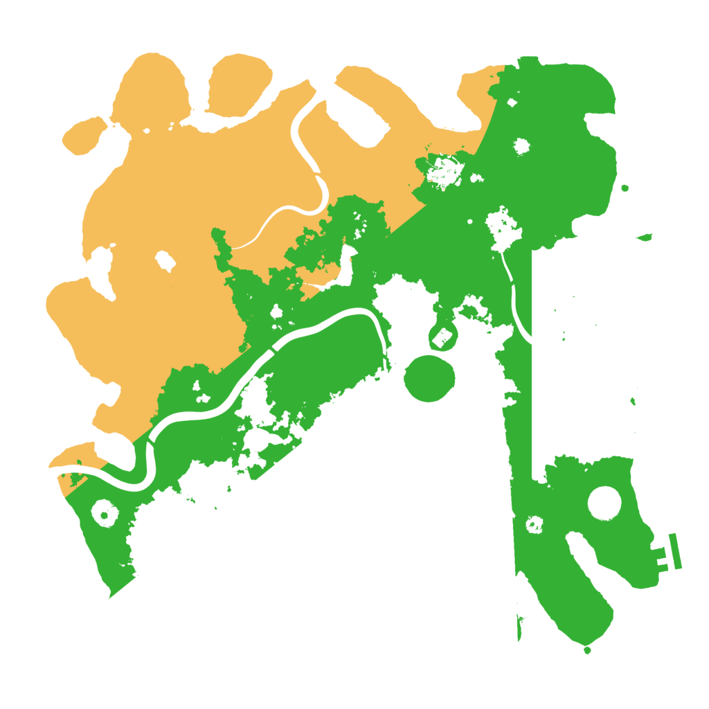 Biome Rust Map: Procedural Map, Size: 4000, Seed: 362545733