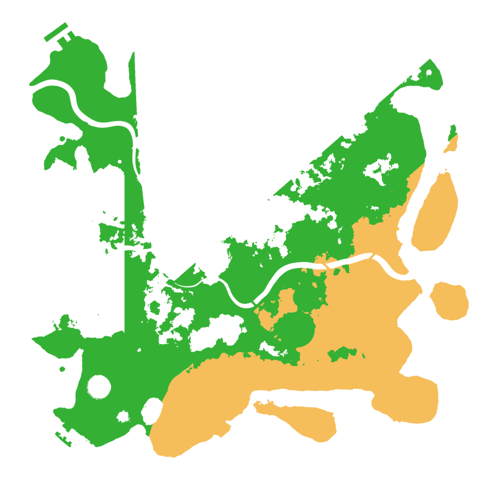 Biome Rust Map: Procedural Map, Size: 3750, Seed: 20112025