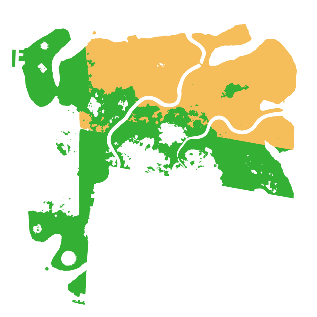 Biome Rust Map: Procedural Map, Size: 3750, Seed: 1750209117