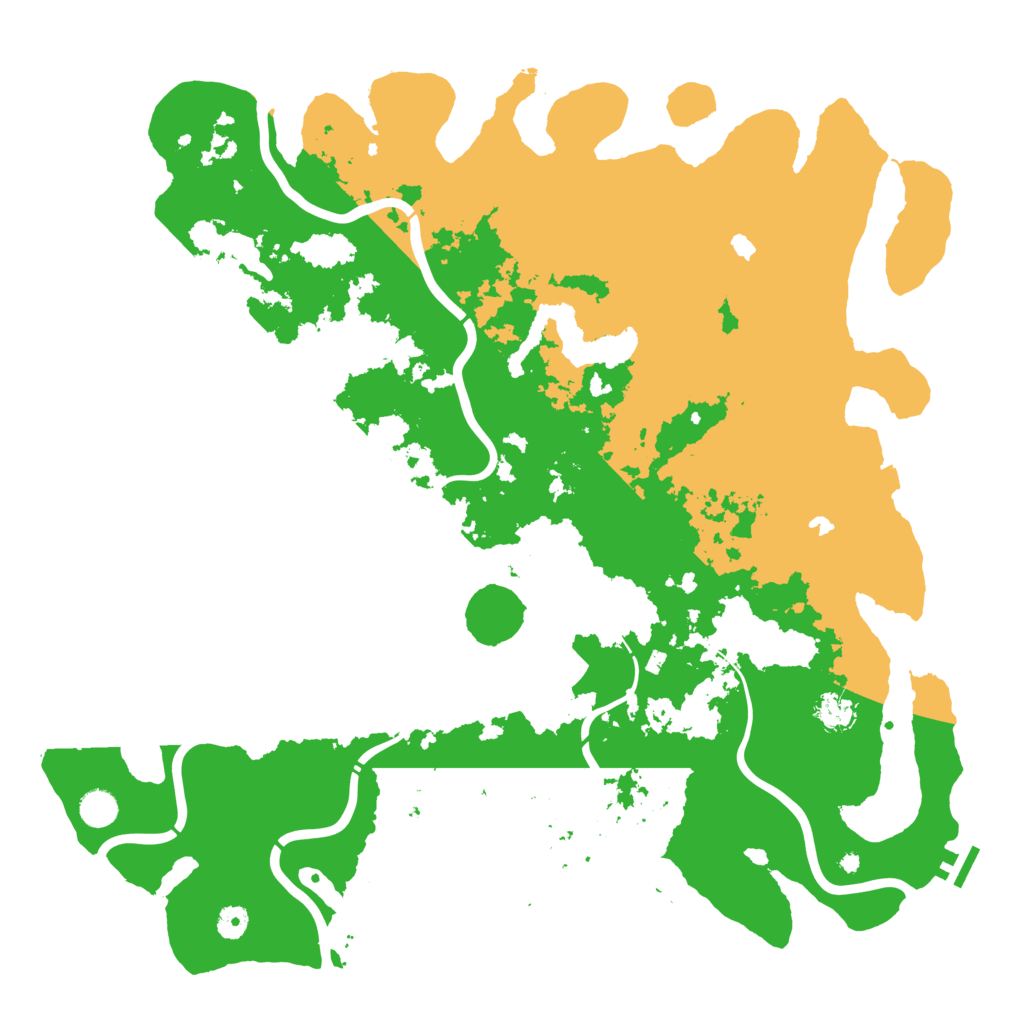 Biome Rust Map: Procedural Map, Size: 4750, Seed: 1103268158