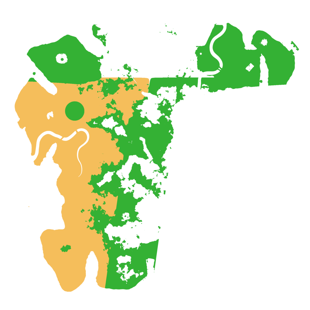 Biome Rust Map: Procedural Map, Size: 4250, Seed: 375221879