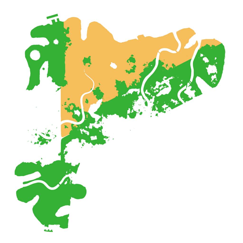 Biome Rust Map: Procedural Map, Size: 4250, Seed: 321207036
