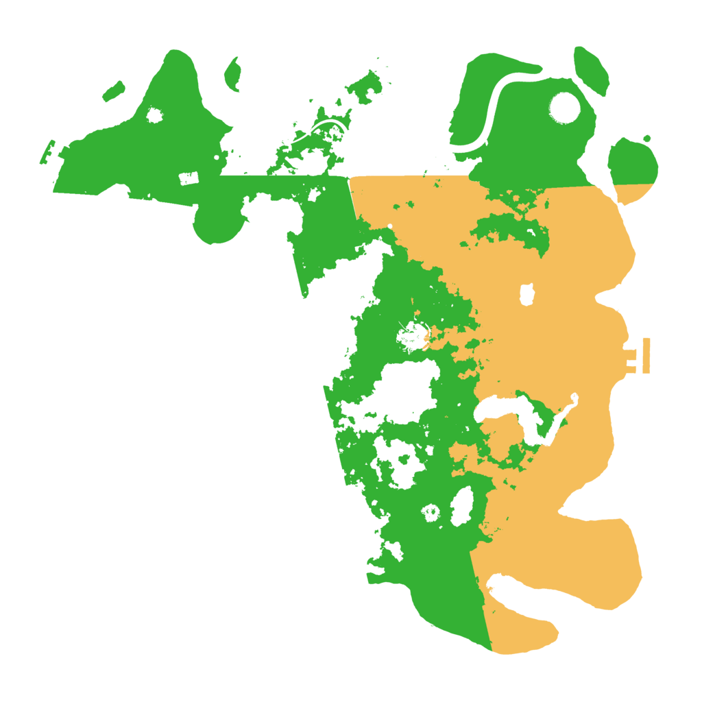 Biome Rust Map: Procedural Map, Size: 4000, Seed: 604618510