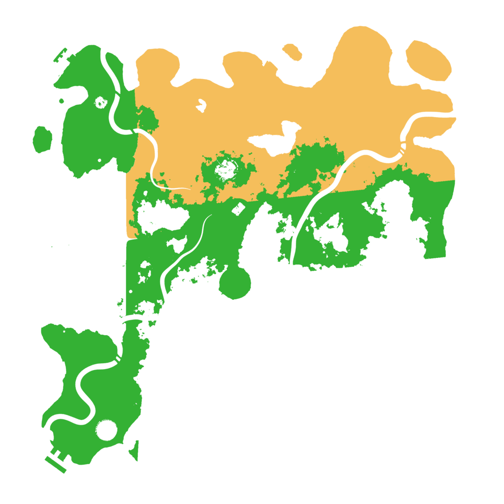 Biome Rust Map: Procedural Map, Size: 4250, Seed: 2007917919