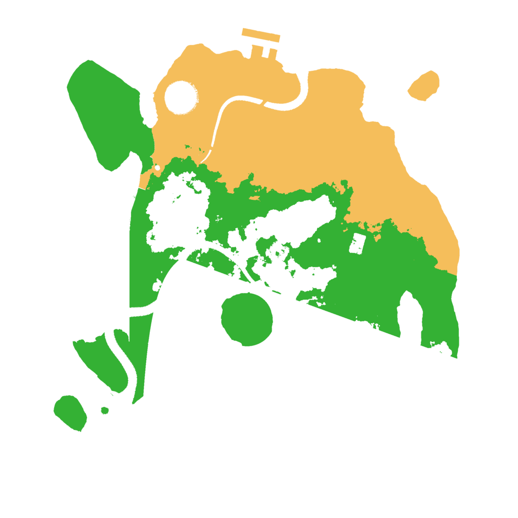 Biome Rust Map: Procedural Map, Size: 2750, Seed: 1170146613