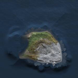 Thumbnail Rust Map: Procedural Map, Size: 1000, Seed: 14838, 2 Monuments