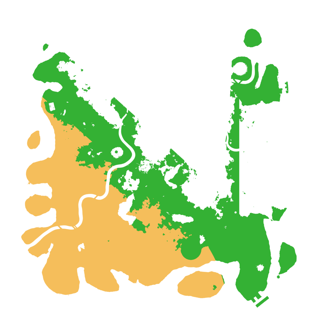 Biome Rust Map: Procedural Map, Size: 4250, Seed: 799835996