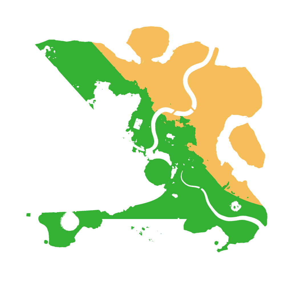 Biome Rust Map: Procedural Map, Size: 2950, Seed: 1986334372