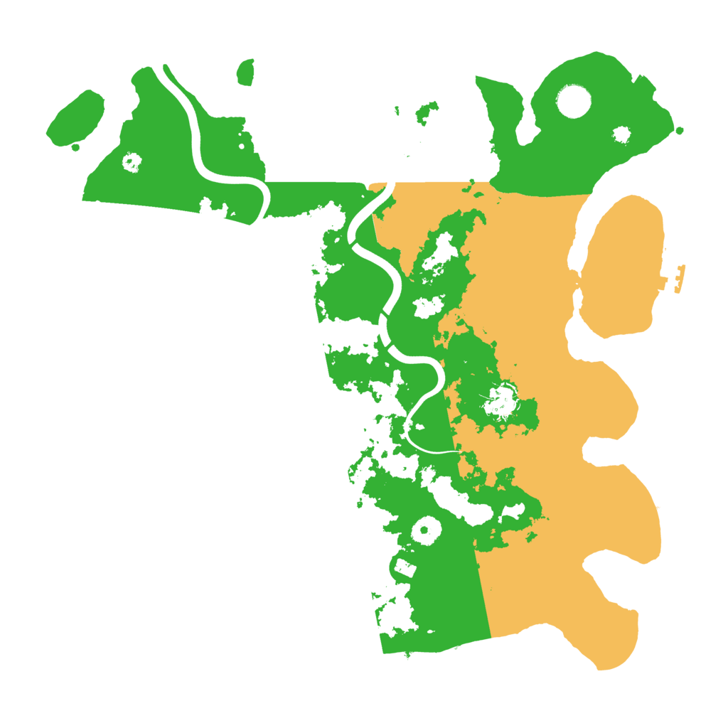 Biome Rust Map: Procedural Map, Size: 3800, Seed: 754657641