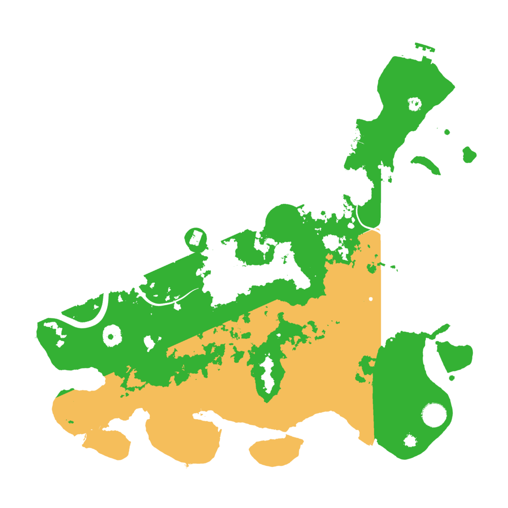 Biome Rust Map: Procedural Map, Size: 3700, Seed: 1852662364