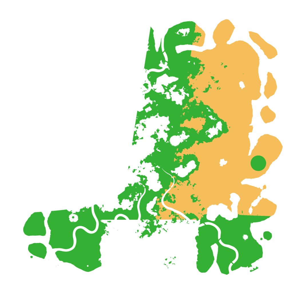 Biome Rust Map: Procedural Map, Size: 5000, Seed: 9247566