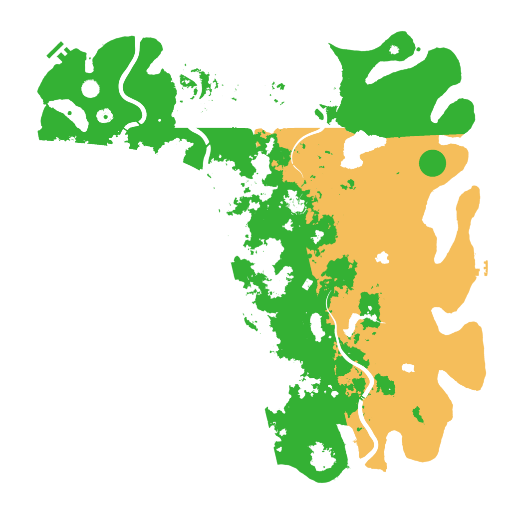 Biome Rust Map: Procedural Map, Size: 5000, Seed: 67974