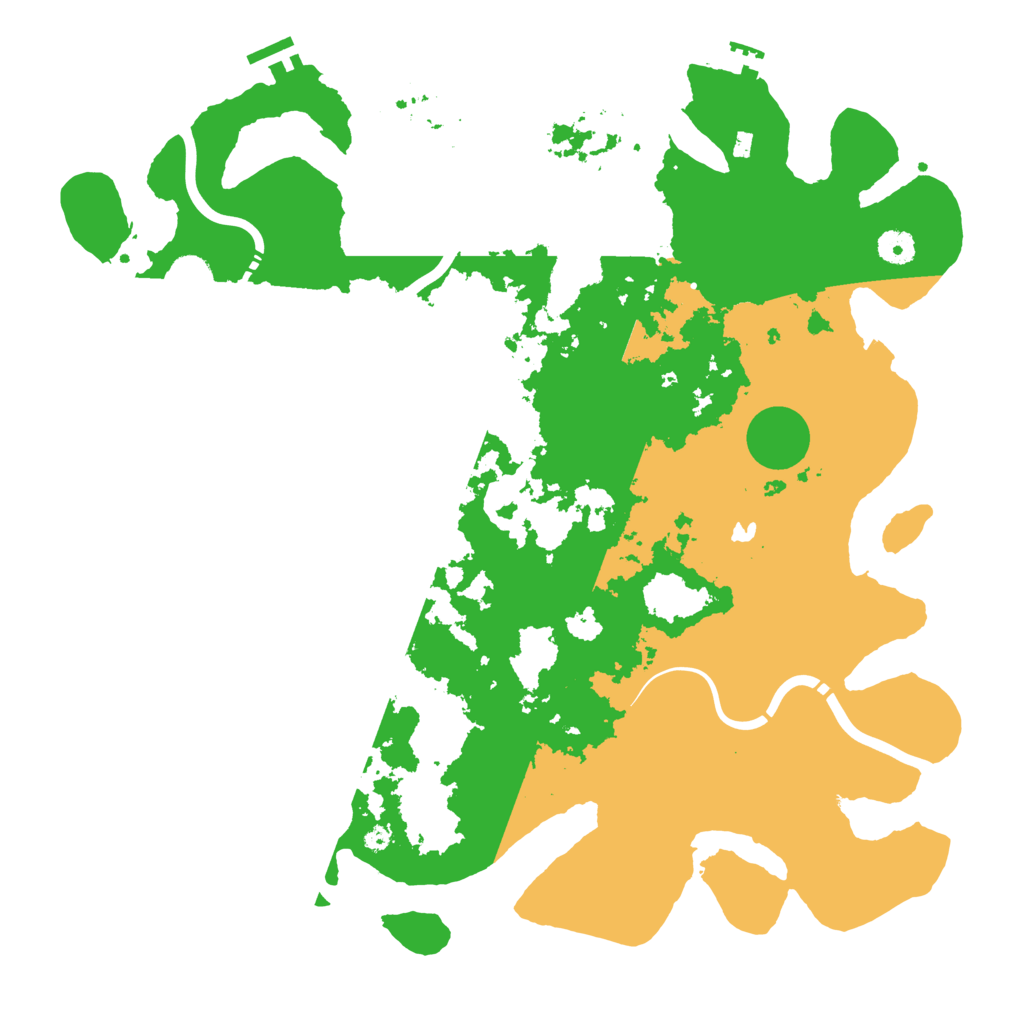 Biome Rust Map: Procedural Map, Size: 4275, Seed: 87110